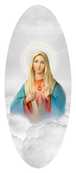 Immaculate Heart Clouds White